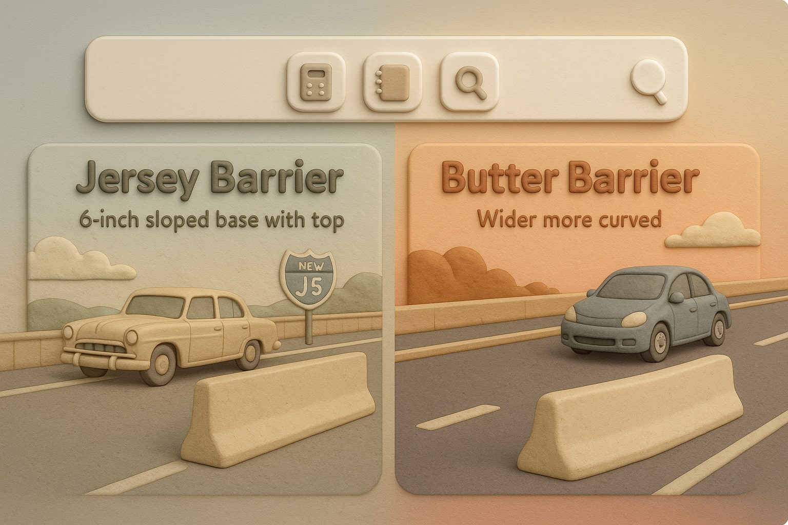 แสดงการทำงานของเครื่องมือคำนวณคอนกรีตขอบทางเท้าพร้อมช่องกรอกข้อมูลและผลลัพธ์ทันทีที่ช่วยแก้ปัญหาได้อย่างง่ายดาย