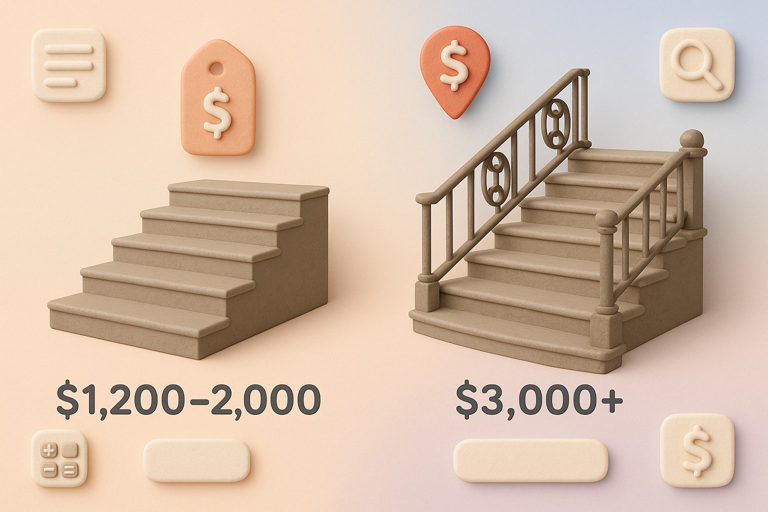 แสดงการทำงานของเครื่องมือคำนวณบันไดคอนกรีตด้วยช่องกรอกข้อมูลและผลลัพธ์ทันทีที่ช่วยผู้ใช้แก้ปัญหาได้ง่าย