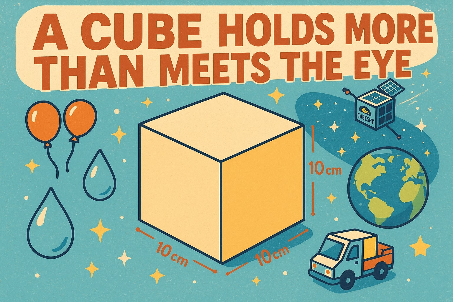 เครื่องมือคำนวณปริมาตรลูกบาศก์ 1