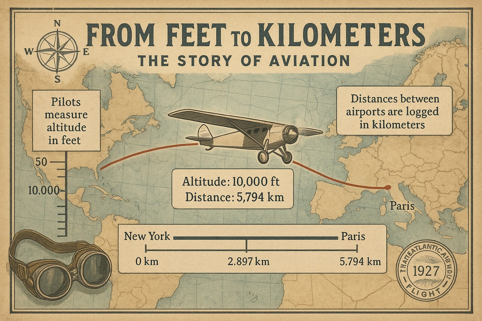 แปลงหน่วยฟุตเป็นกิโลเมตร 2