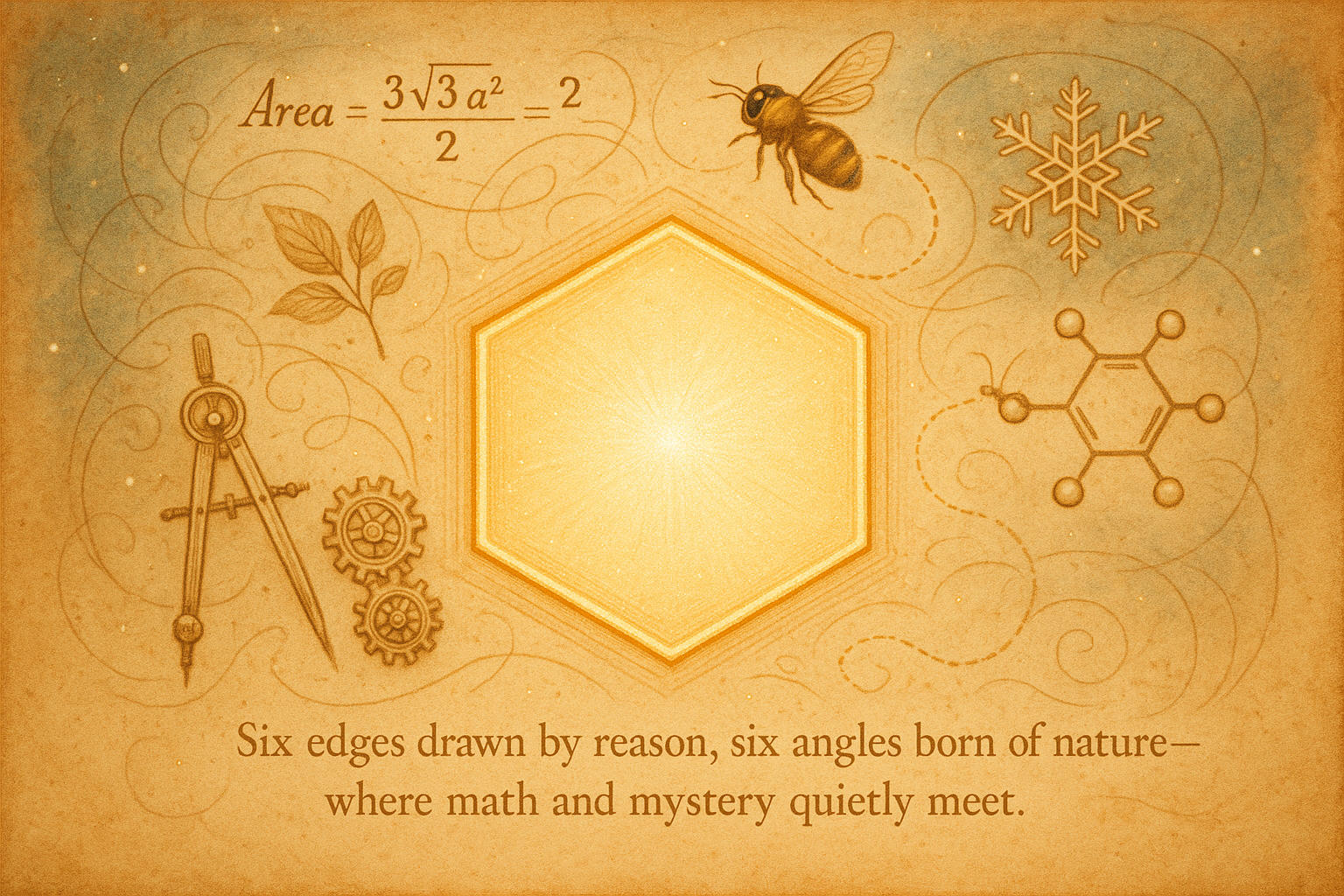 แสดงการทำงานของเครื่องมือคำนวณพื้นที่หกเหลี่ยมที่มีช่องกรอกข้อมูลและผลลัพธ์ทันทีช่วยให้ผู้ใช้แก้ปัญหาได้ง่ายขึ้น