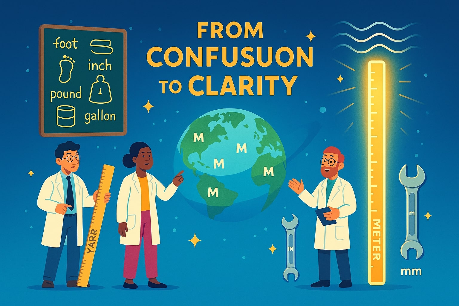 มิลลิเมตรเป็นเมตร 2