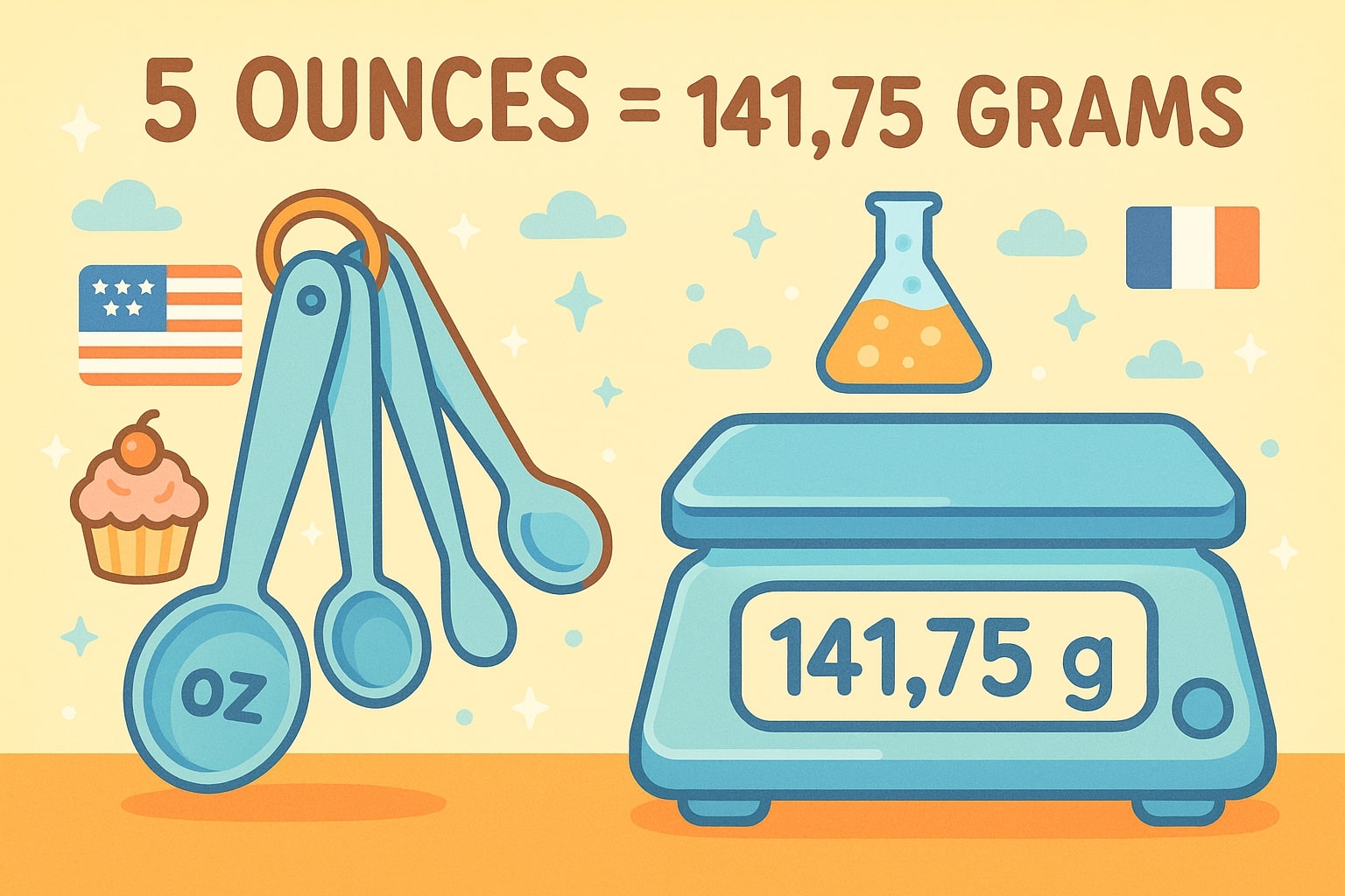 เครื่องมือแปลงออนซ์เป็นกรัม