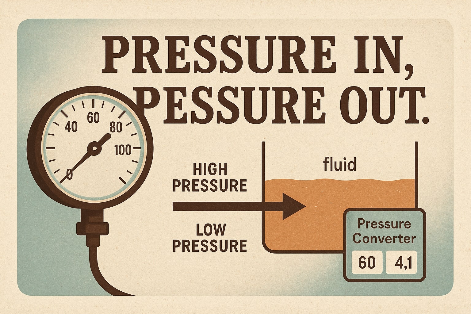 เครื่องมือแปลงหน่วยความดัน