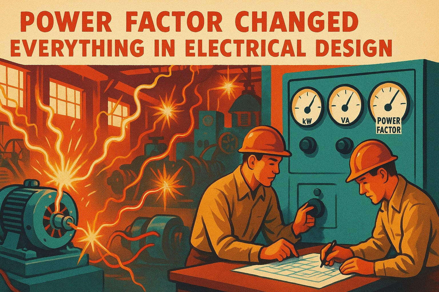 เครื่องมือแปลงกิโลวัตต์เป็นโวลต์-แอมแปร์