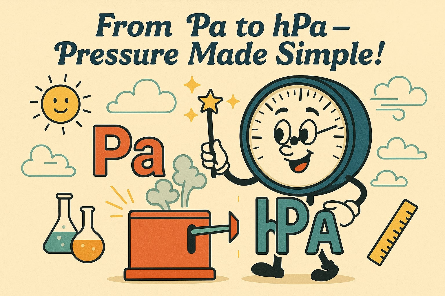 เครื่องมือแปลงพาสคาลเป็นเฮกโตพาสคาล