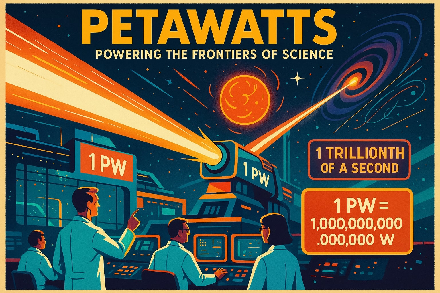 เครื่องมือแปลงหน่วยเพตะวัตต์เป็นวัตต์