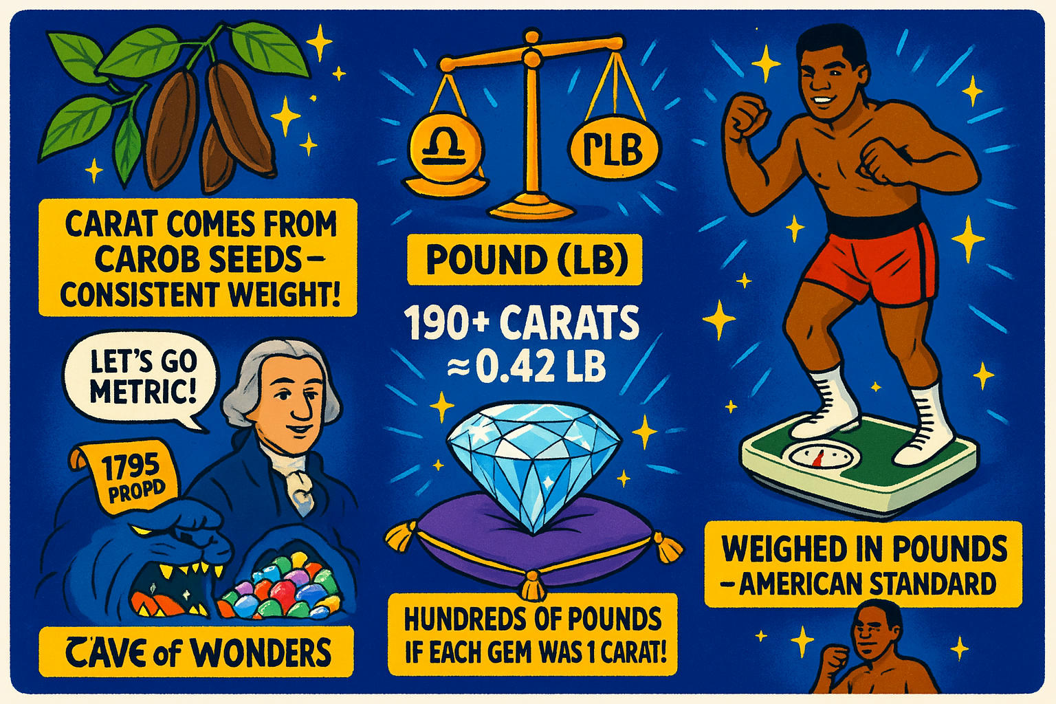 ตัวแปลงกะรัตเป็นปอนด์