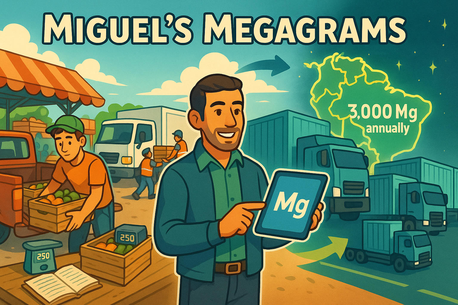 เครื่องมือแปลงกรัมเป็นเมกะกรัม