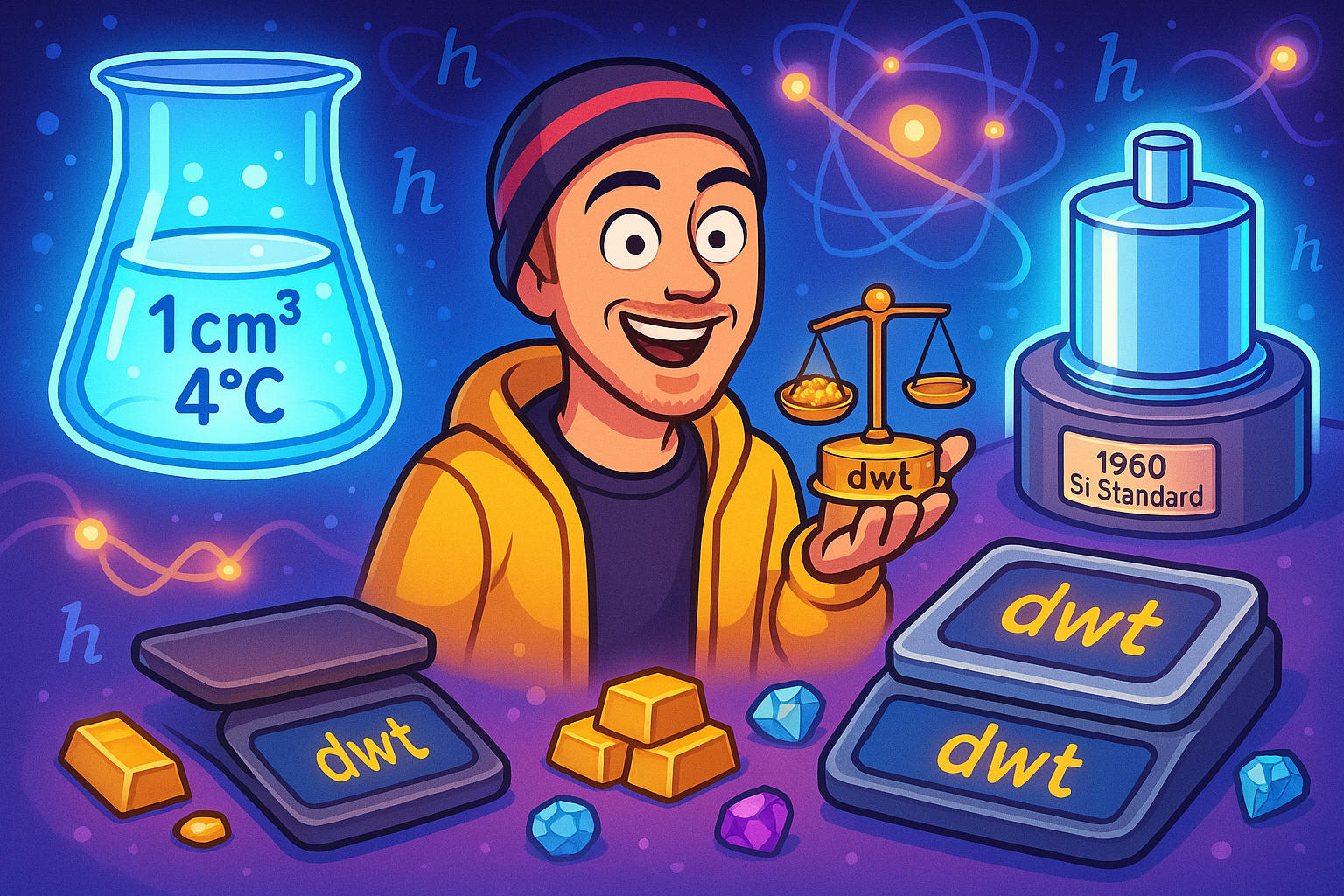 เครื่องมือแปลงกรัมเป็นเพนนีเวต