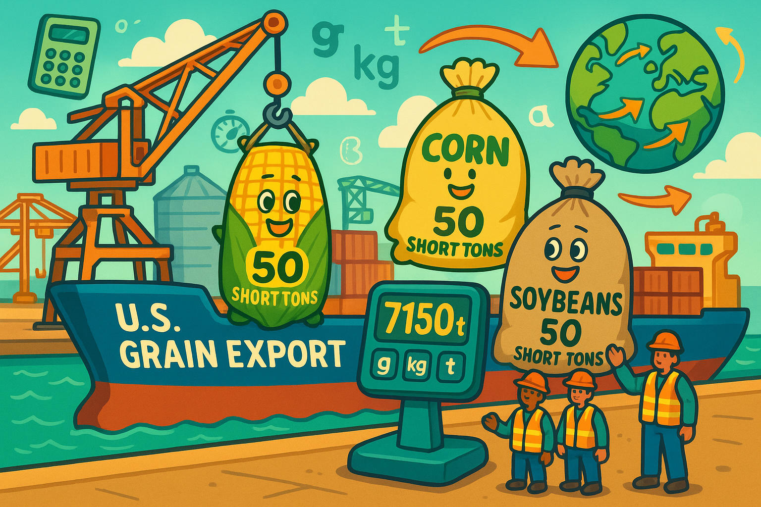 เครื่องมือแปลงกรัมเป็นตันสั้น