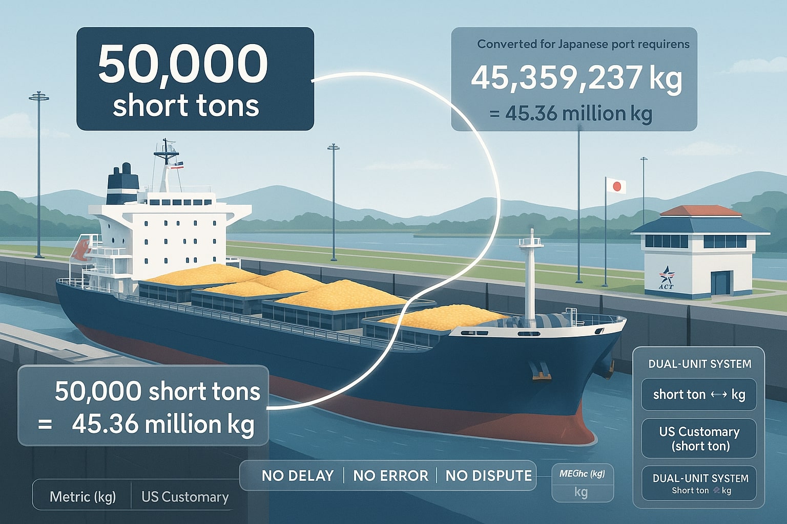 เครื่องมือแปลงกิโลกรัมเป็นตันสั้น