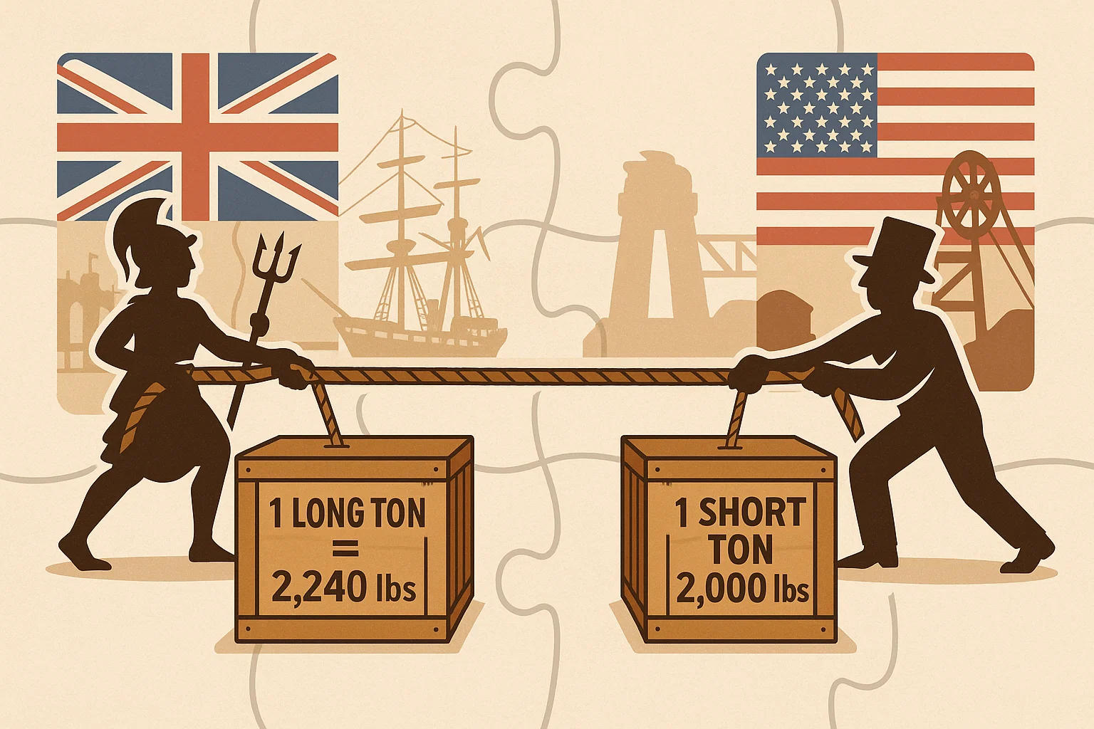 ตัวแปลงตันยาวเป็นตันสั้น