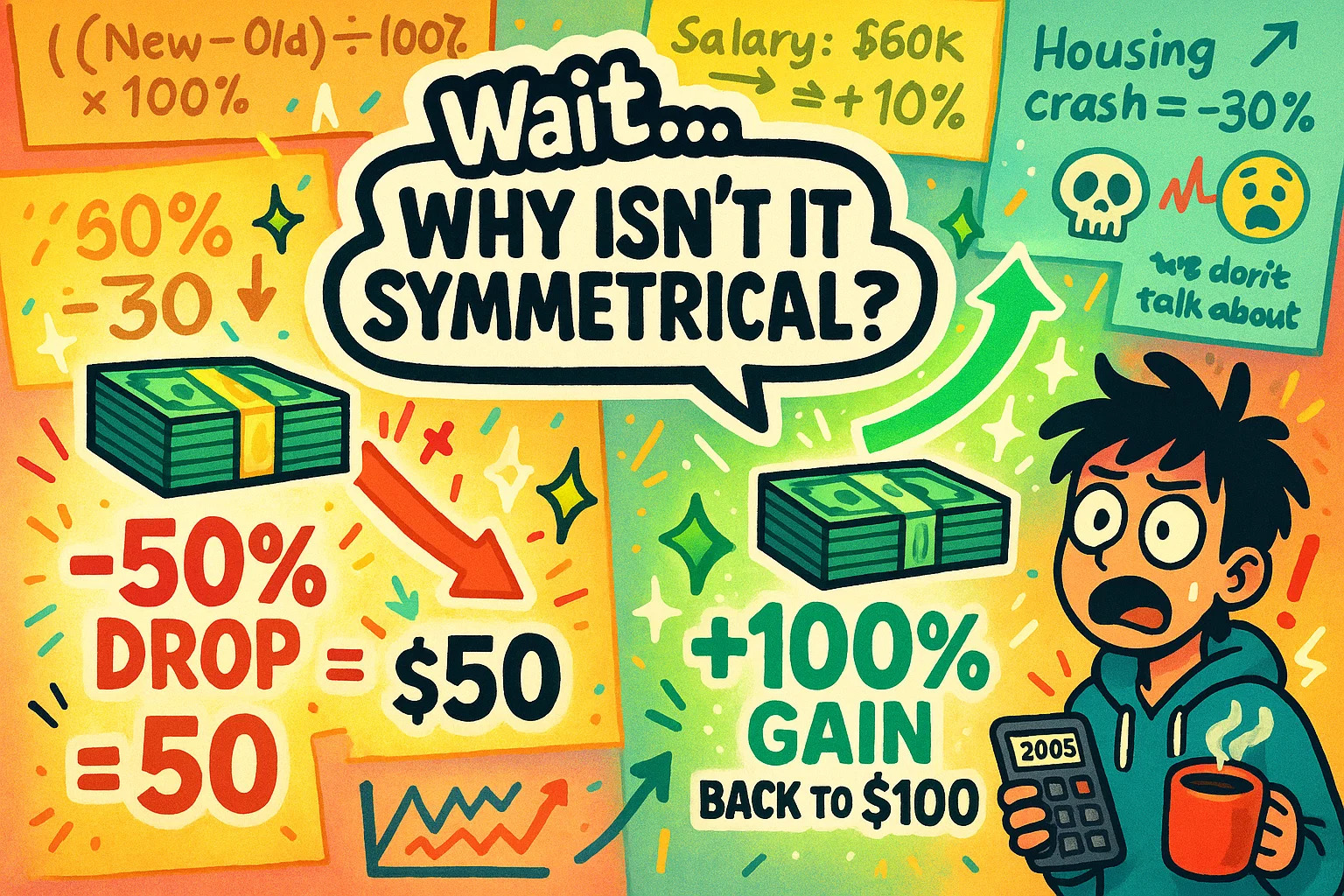 เครื่องมือคำนวณเปอร์เซ็นต์การเปลี่ยนแปลง