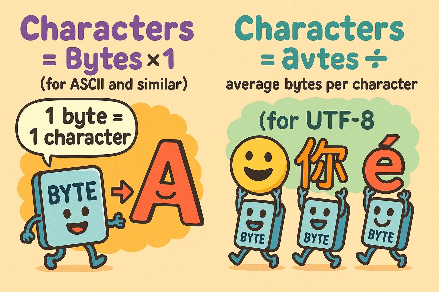เครื่องแปลงไบต์เป็นตัวอักษร