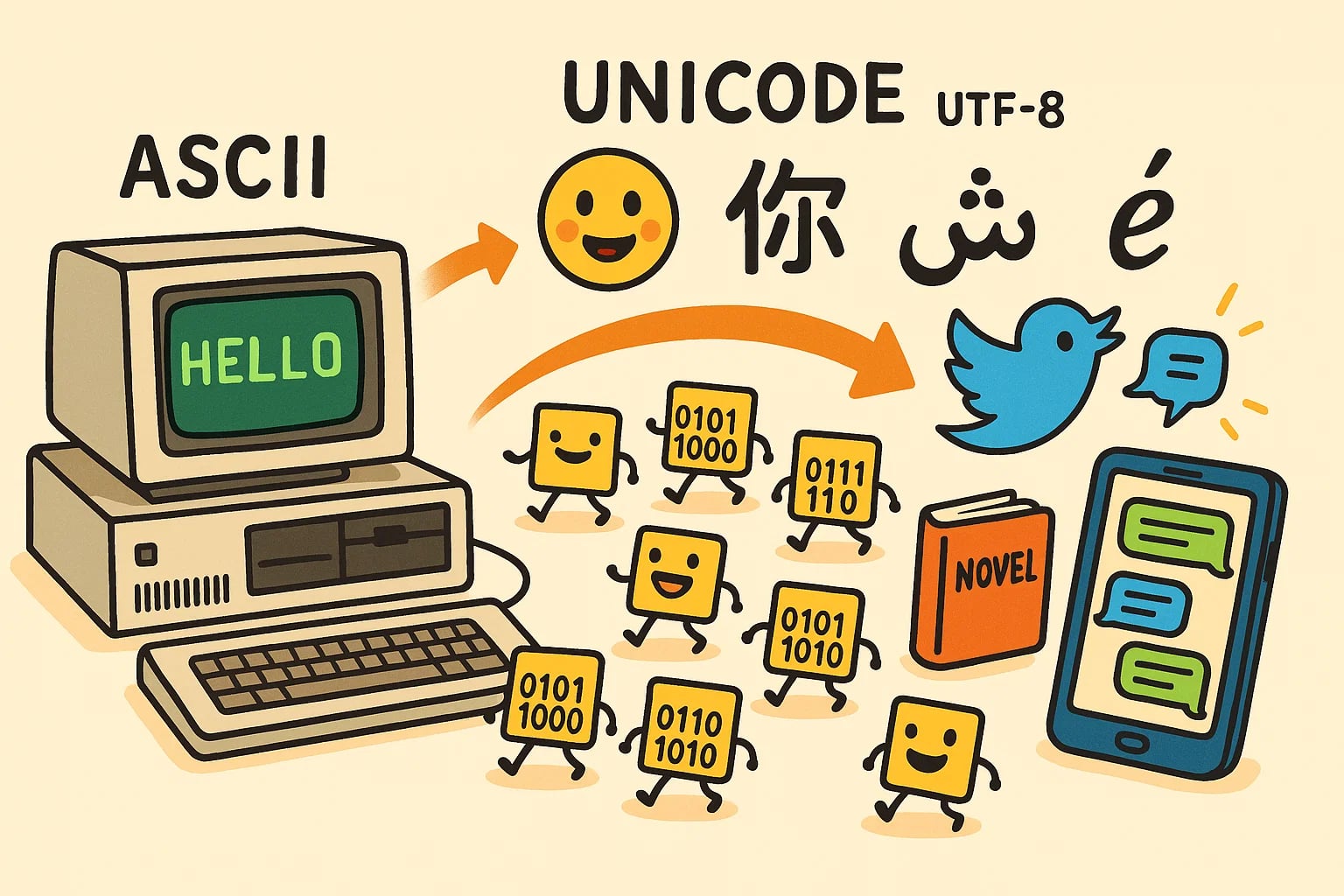 เครื่องแปลงไบต์เป็นตัวอักษร