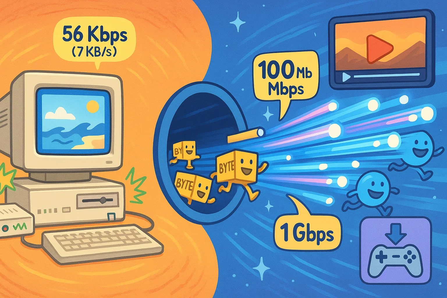 เครื่องแปลงไบต์เป็นเมกะบิต