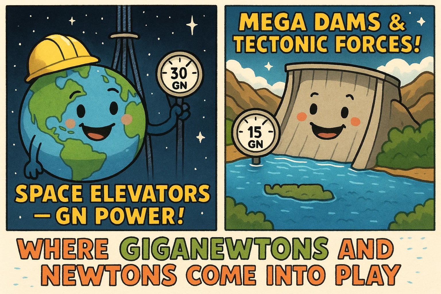 เครื่องมือแปลงกิกะนิวตันเป็นนิวตัน