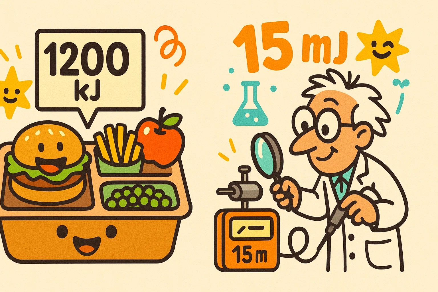 เครื่องมือแปลงจากจูลเป็นมิลลิจูล