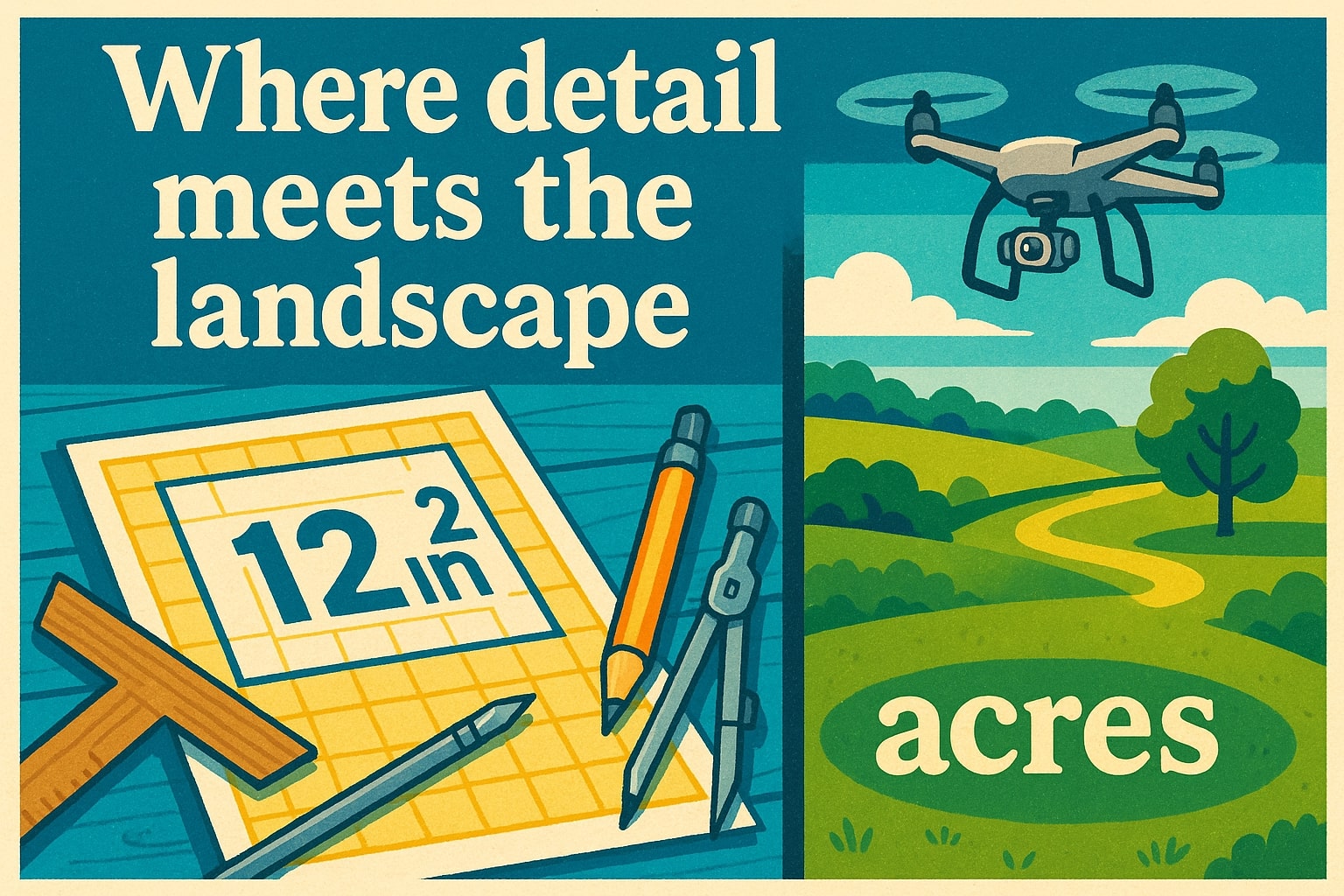 เครื่องมือแปลงตารางนิ้วเป็นเอเคอร์