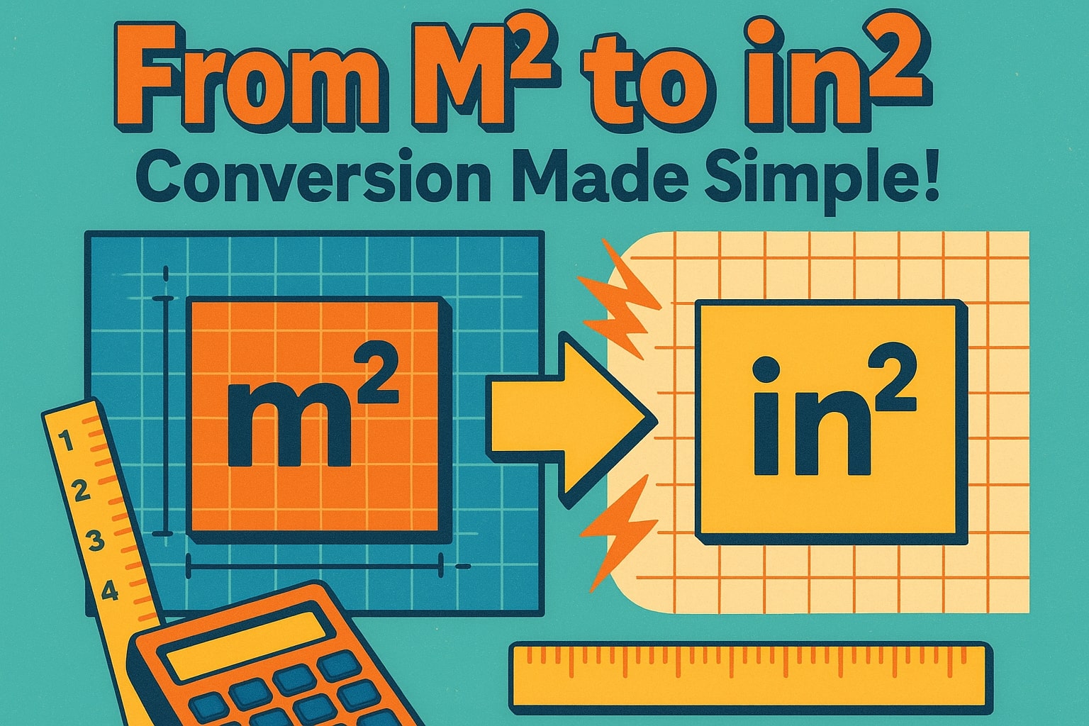 เครื่องมือแปลงตารางเมตรเป็นตารางนิ้ว