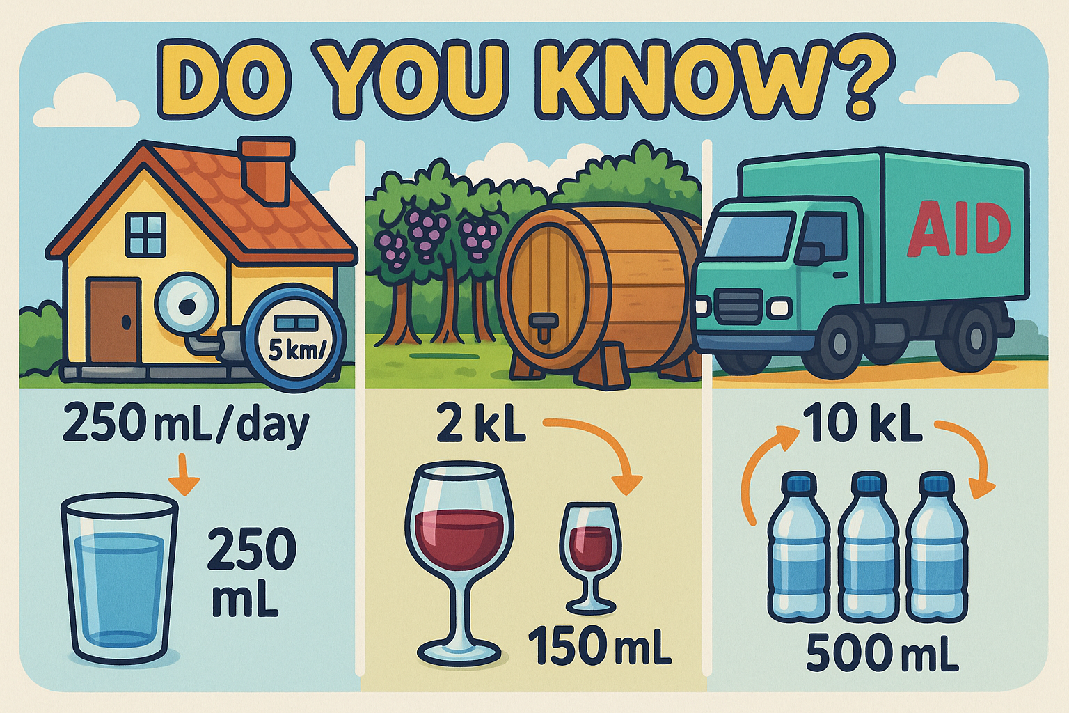 เครื่องมือแปลงมิลลิลิตรเป็นกิโลลิตร