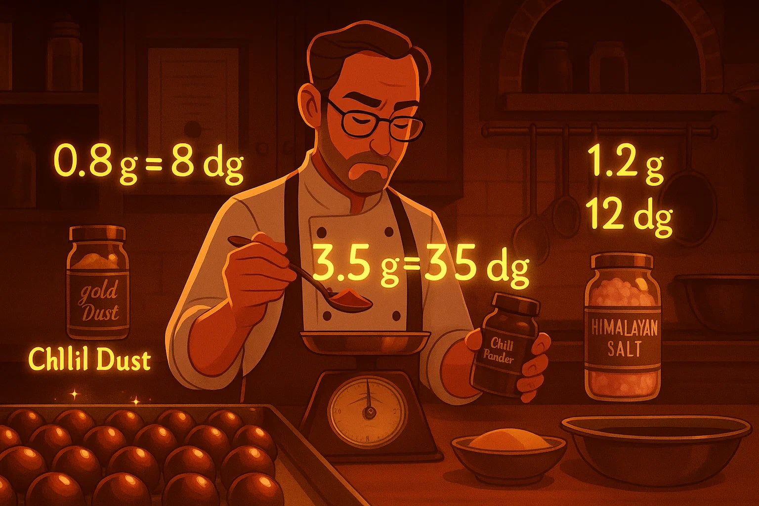 เครื่องมือแปลงกรัมเป็นเดซิกรัม