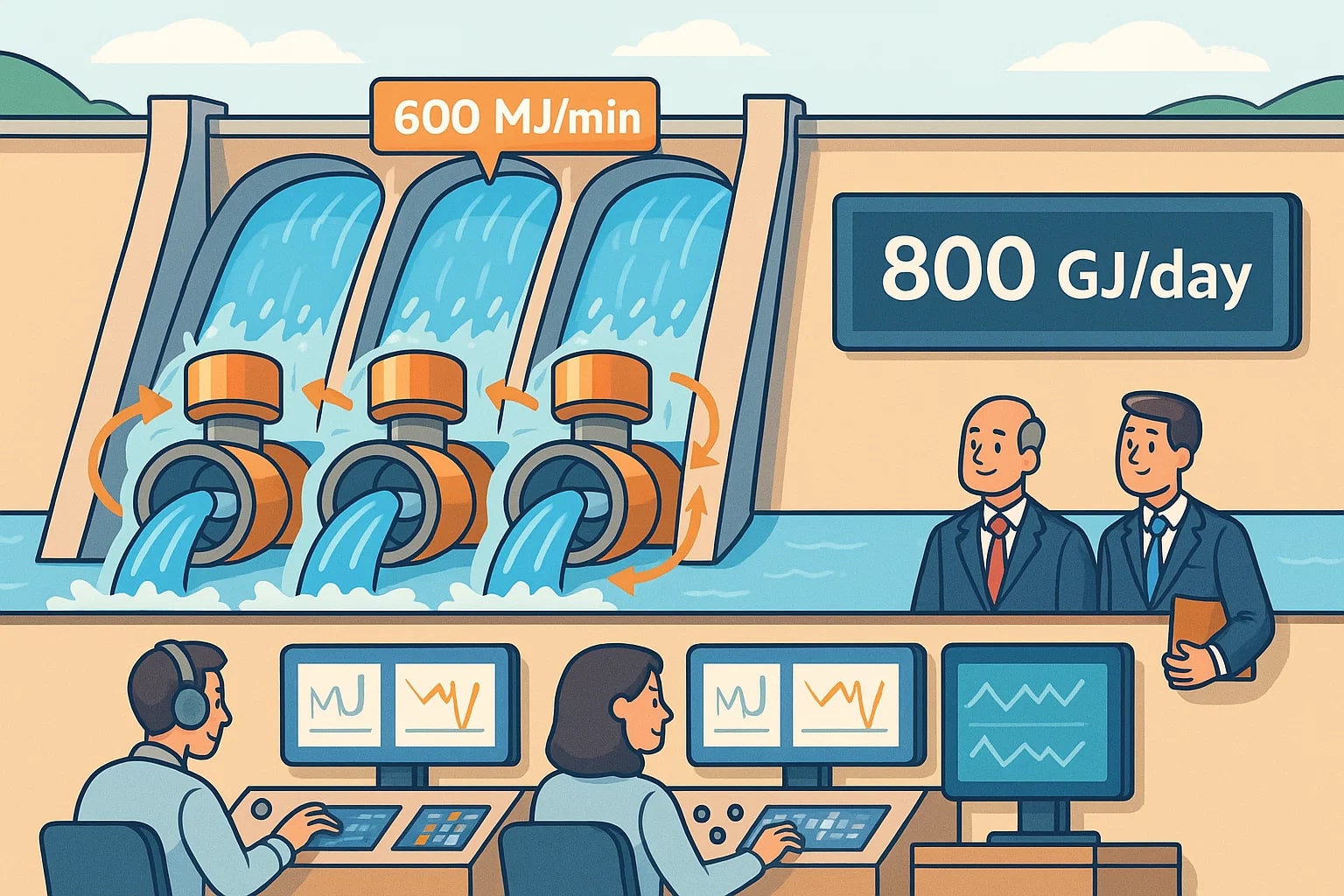 เครื่องมือแปลงเมกะจูลเป็นกิกะจูล