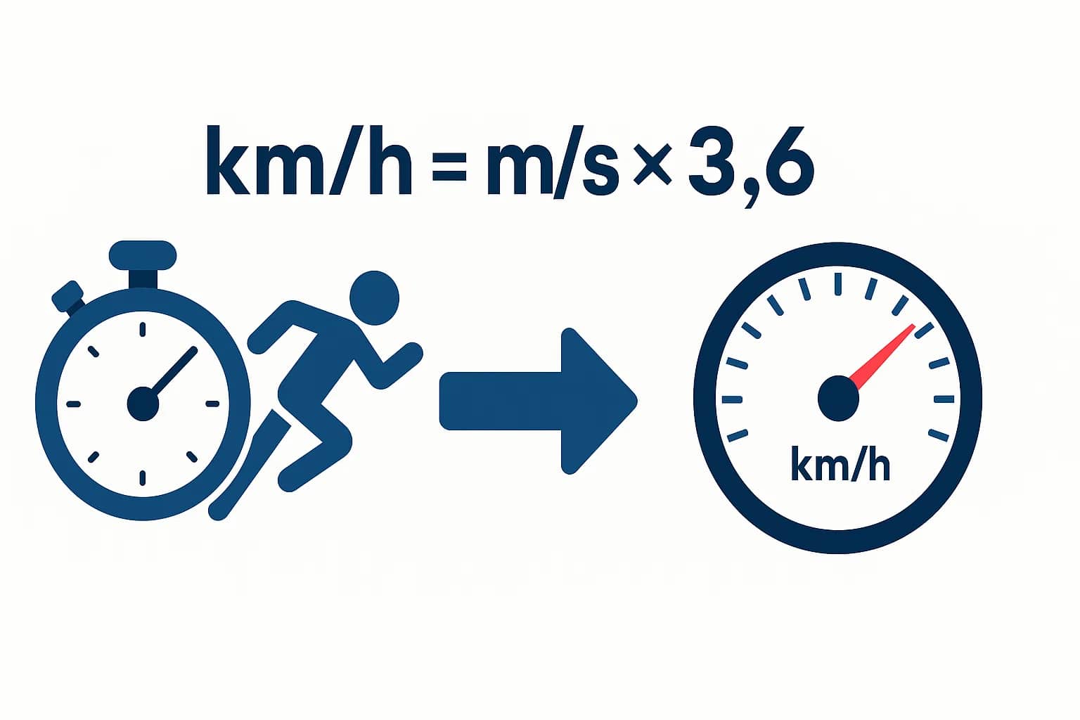 เครื่องมือแปลงเมตรต่อวินาทีเป็นกิโลเมตรต่อชั่วโมง