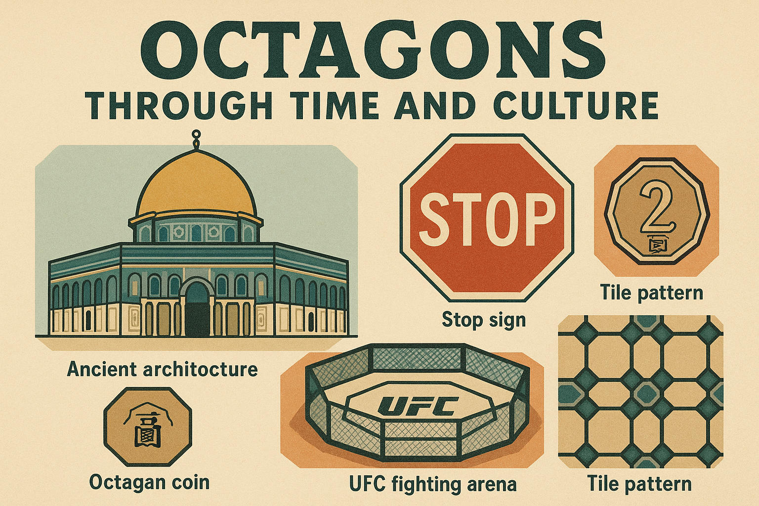 เครื่องมือคำนวณพื้นที่รูปแปดเหลี่ยม