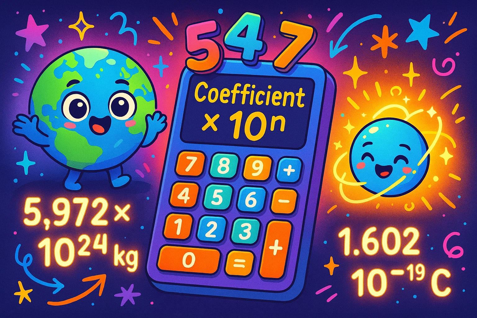 เครื่องมือคำนวณเลขยกกำลังฐานสิบ