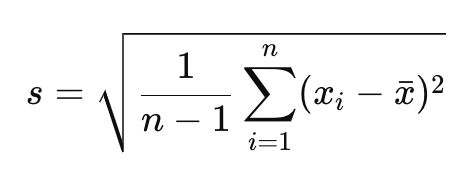 เครื่องมือคำนวณส่วนเบี่ยงเบนมาตรฐาน
