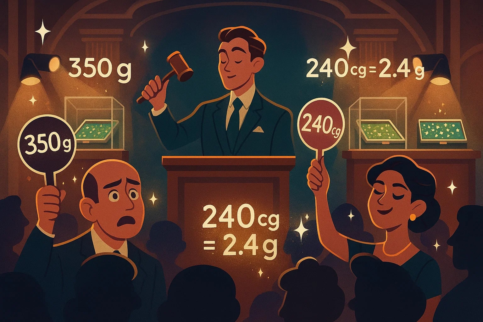 เครื่องมือแปลงเซนติกรัมเป็นกรัม