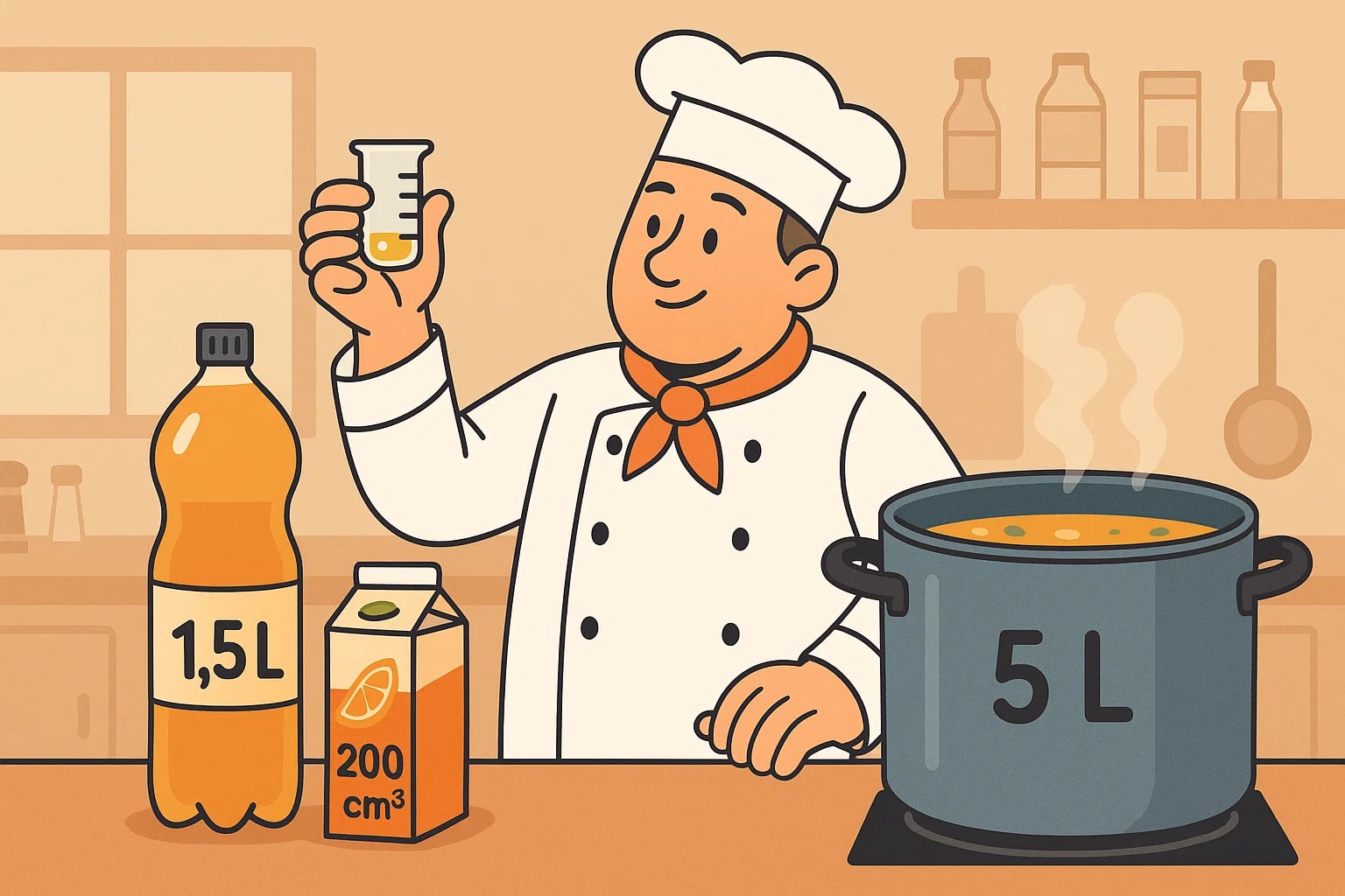 เครื่องมือคำนวณจากลูกบาศก์เซนติเมตรเป็นลิตร