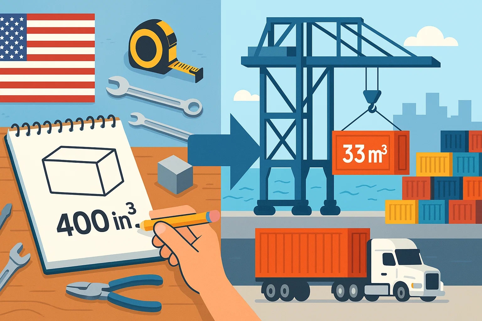 เครื่องมือแปลงลูกบาศก์นิ้วเป็นลูกบาศก์เมตร