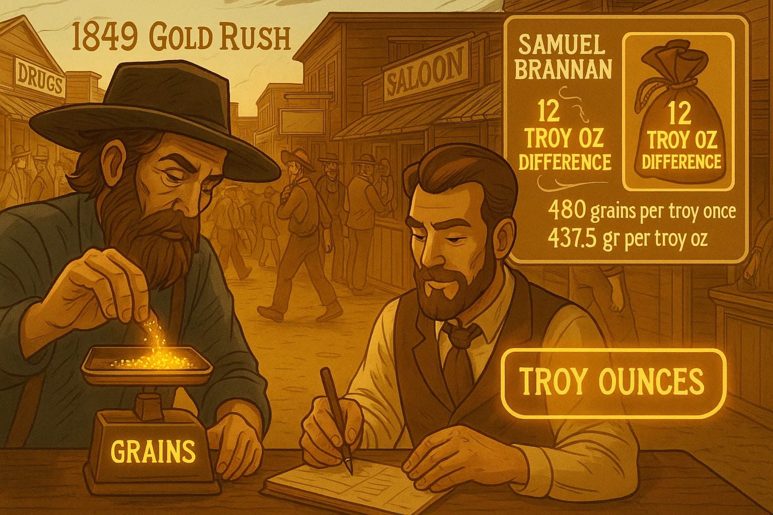 เครื่องมือแปลงเมล็ดเป็นออนซ์