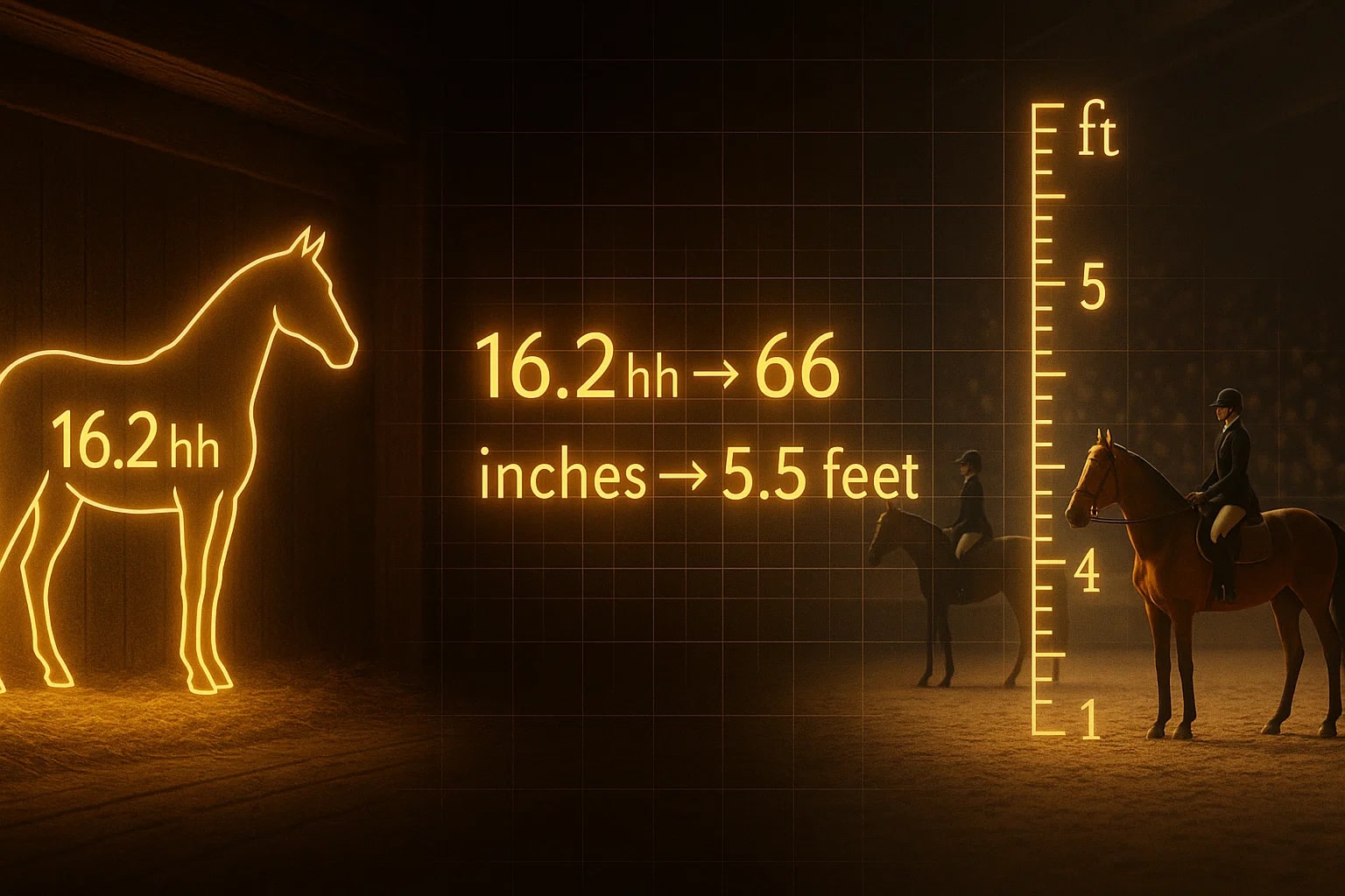 เครื่องมือแปลงหน่วยจากมือเป็นฟุต