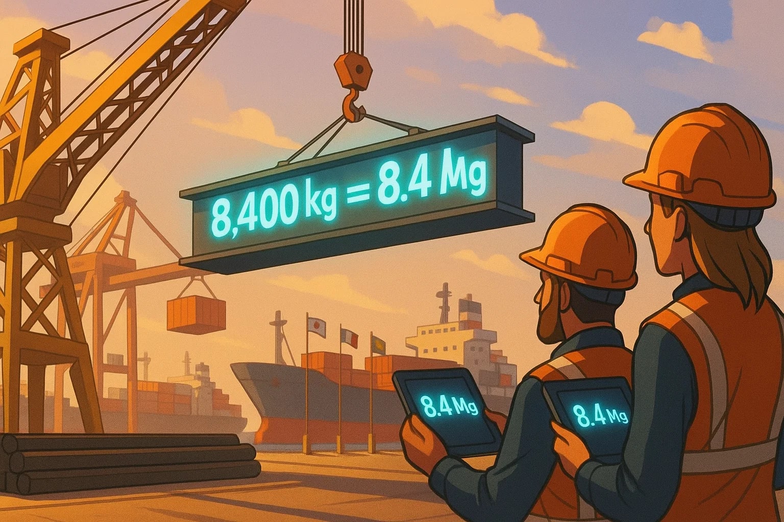 เครื่องมือแปลงกิโลกรัมเป็นเมกะกรัม