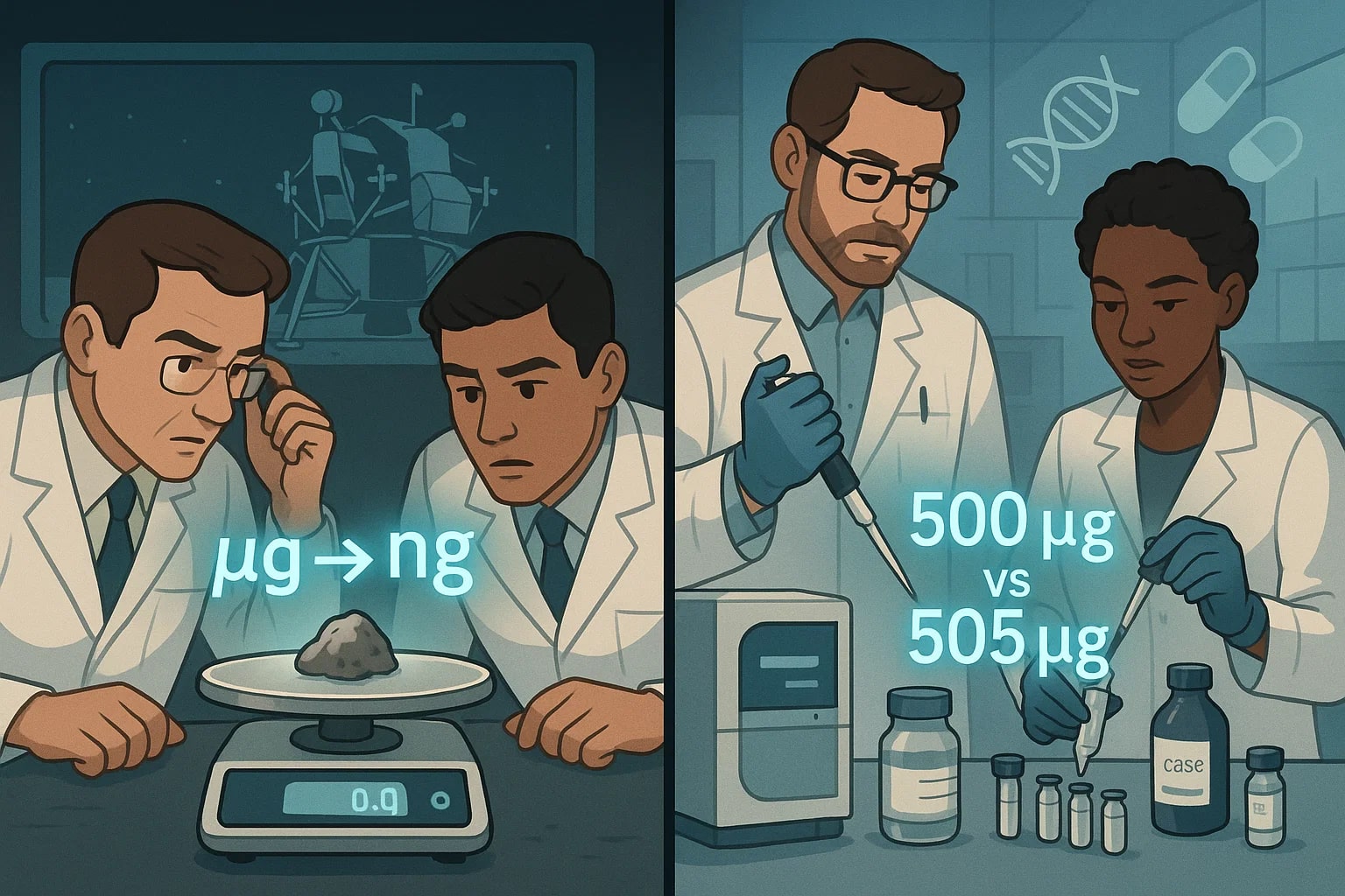 ตัวแปลงไมโครกรัมเป็นนาโนกรัม