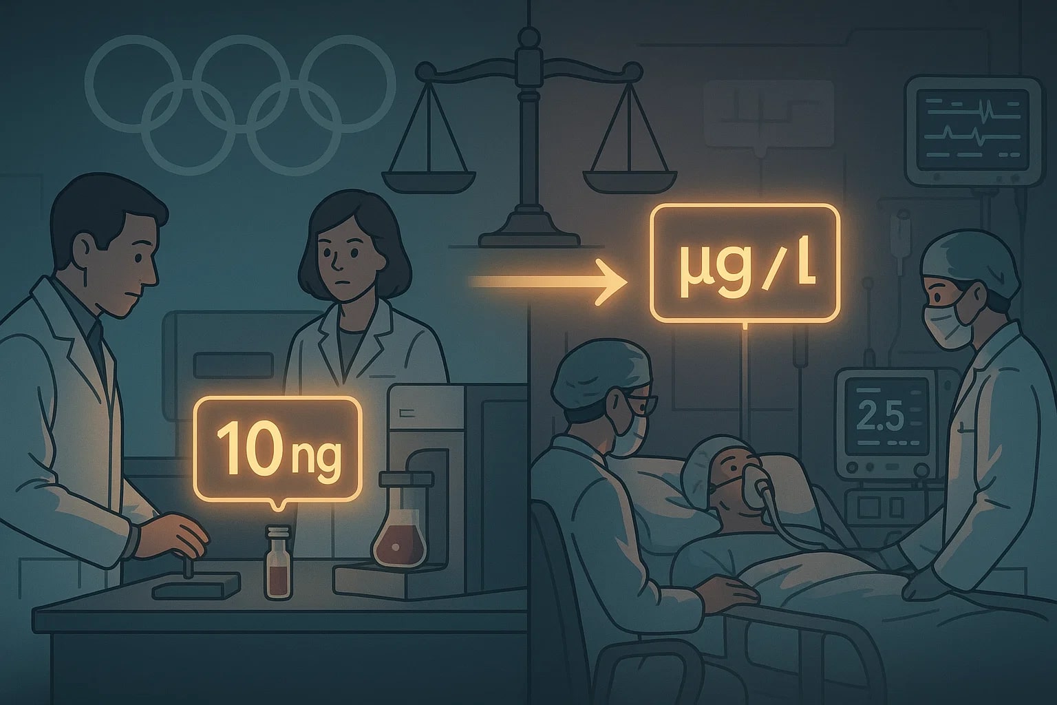 เครื่องมือแปลงหน่วยนาโนกรัมเป็นไมโครกรัม