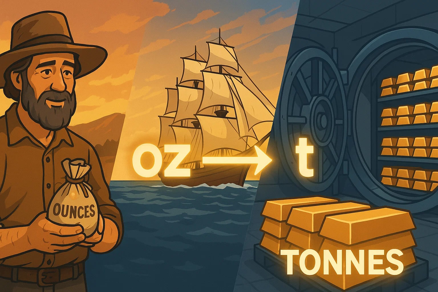 เครื่องมือแปลงออนซ์เป็นตัน