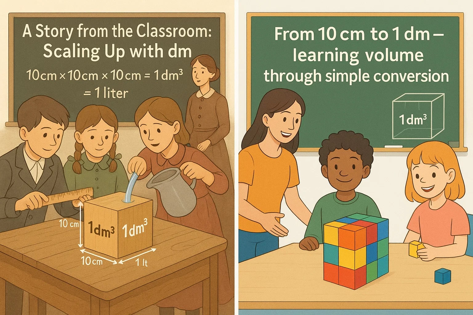 Centimeters to Decimeters Converter