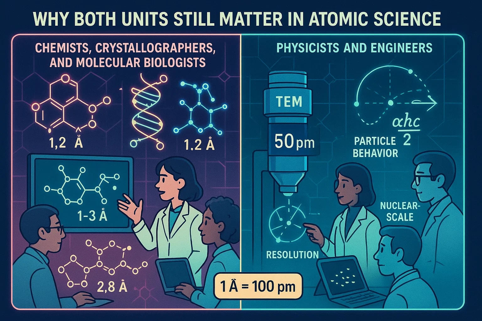 เครื่องมือแปลงแองสตรอมเป็นพิโคเมตร