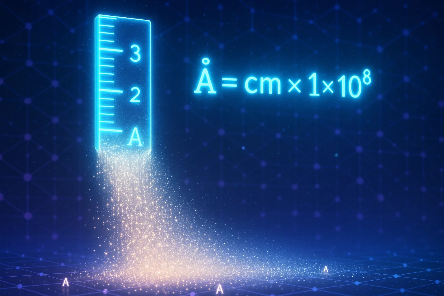 เครื่องมือแปลงเซนติเมตรเป็นแองสตรอม