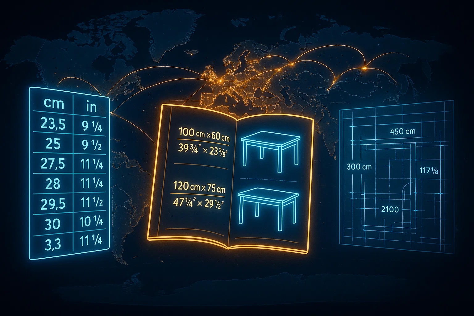 เครื่องมือแปลงเซนติเมตรเป็นนิ้ว