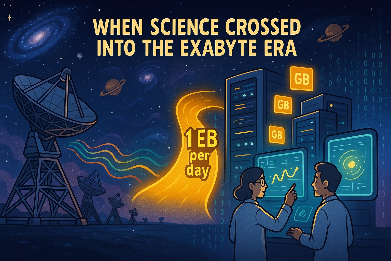 เครื่องมือแปลง Exabytes เป็น Gigabytes
