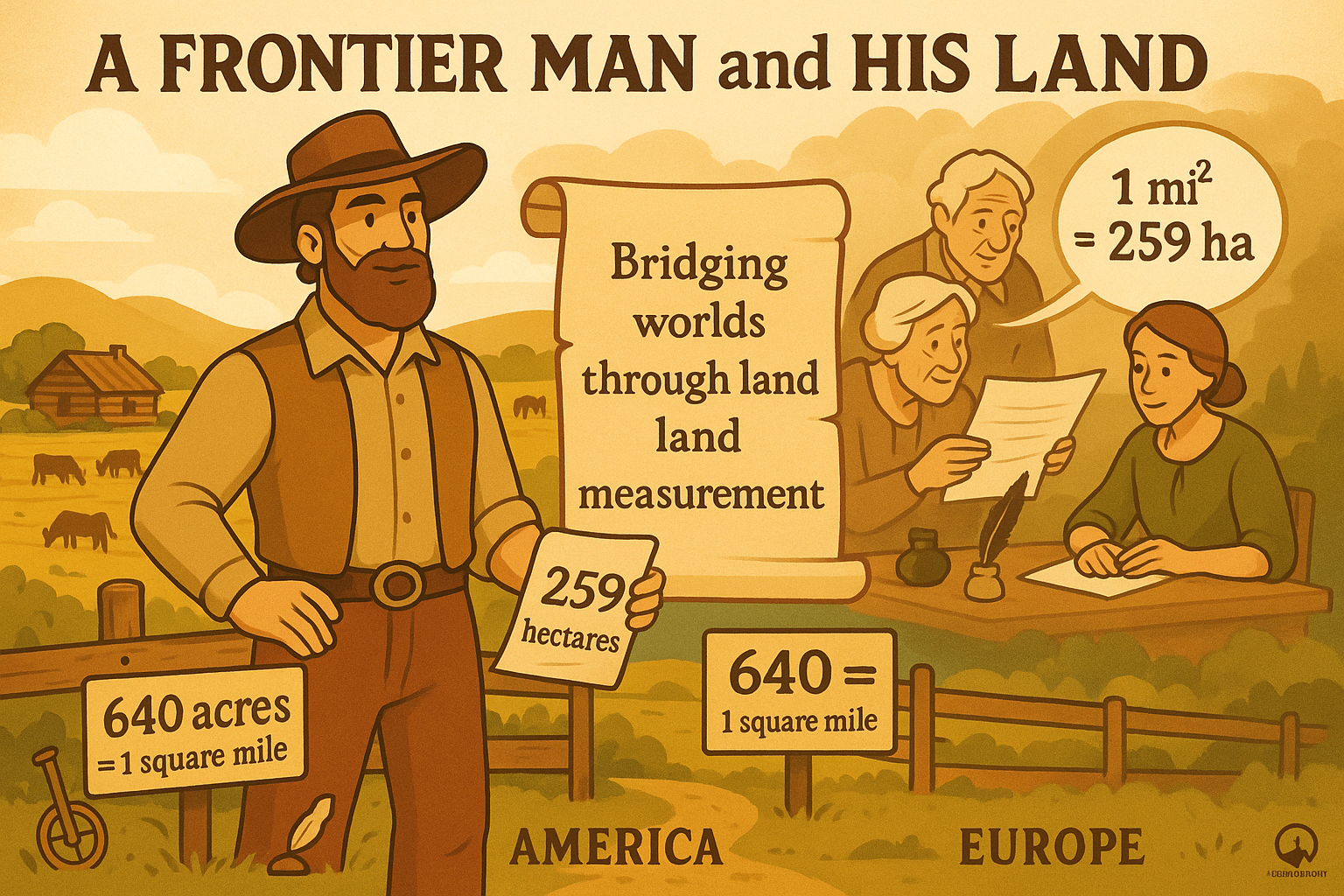  เครื่องมือแปลงเฮกตาร์เป็นไมล์กว้าง