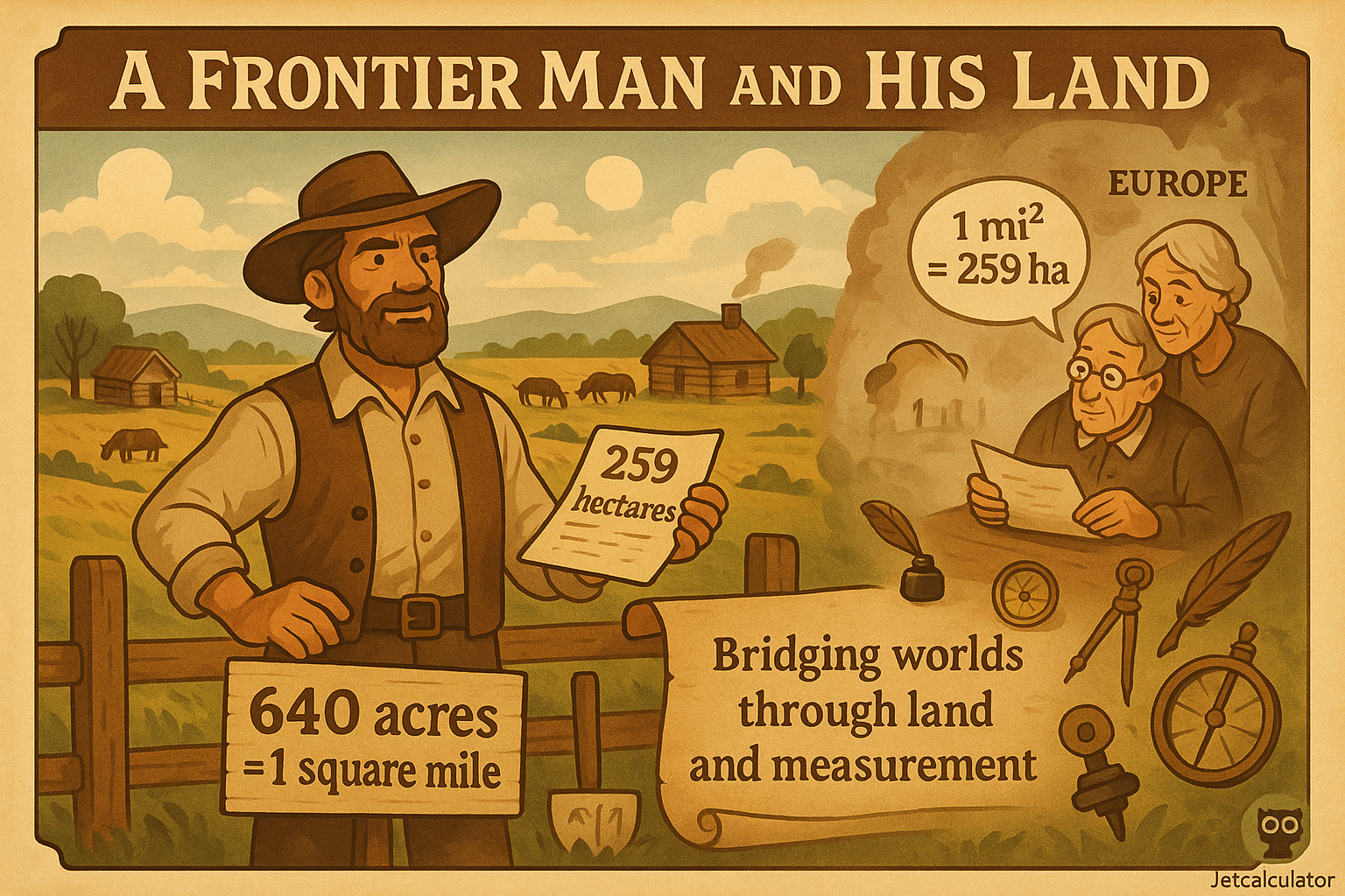 เครื่องมือแปลงเฮกตาร์เป็นตารางหลา