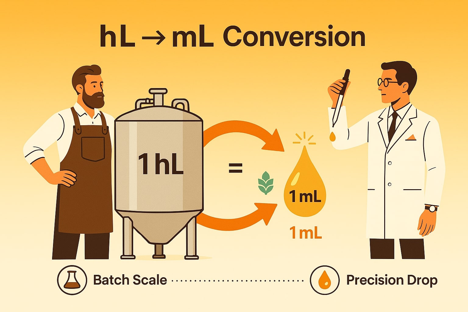 เครื่องมือแปลงฮกโตลิตรเป็นมิลลิลิตร