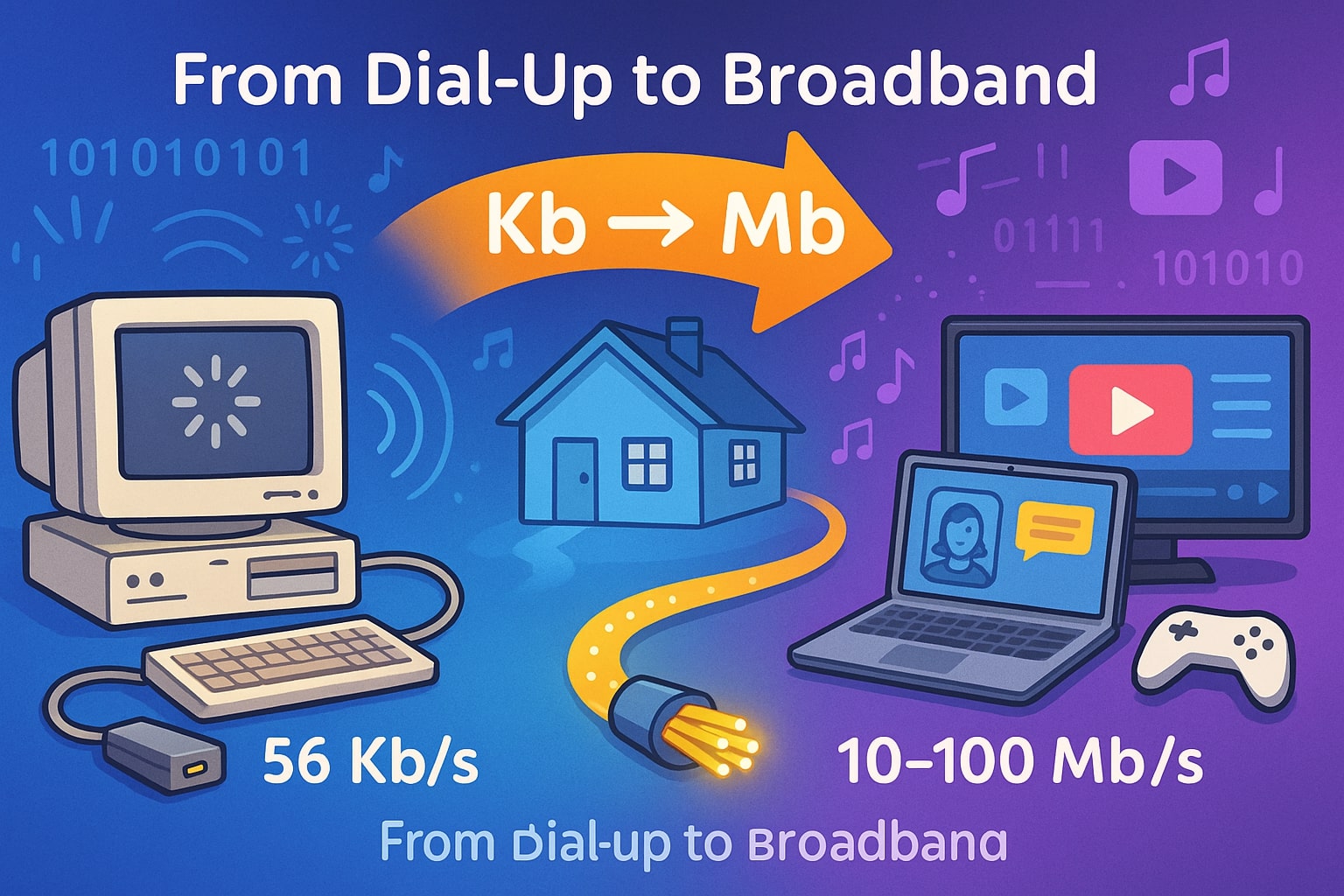 เครื่องมือแปลงกิโลบิตเป็นเมกะบิต